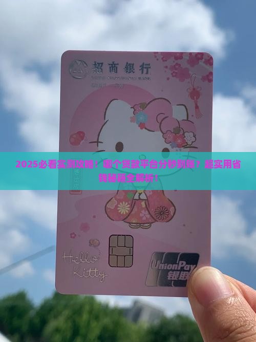 哪个贷款平台有分秒到