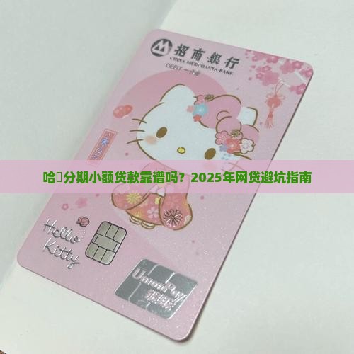 哈啰分期小额贷款