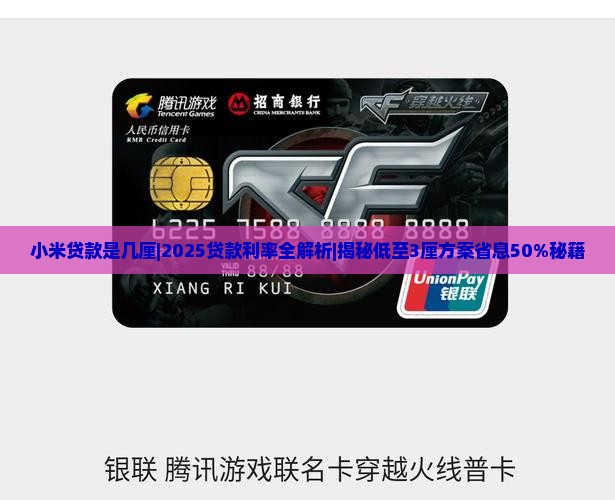 小米贷款是几厘