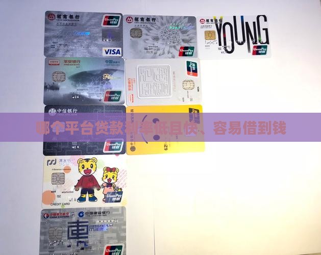 哪个平台贷款利率低且快