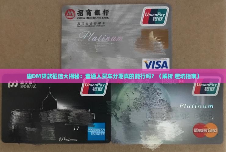 唐dm贷款征信