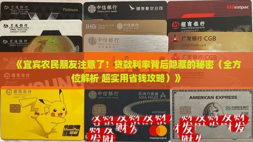宜宾农民平台贷款利率