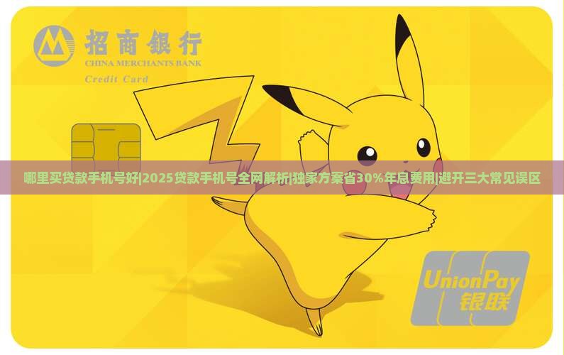 哪里买贷款手机号好