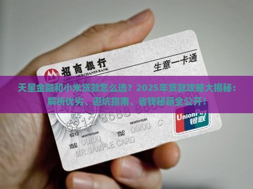 天星金融和小米贷款
