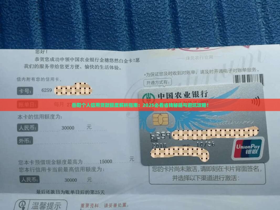岳阳个人信用贷款额度