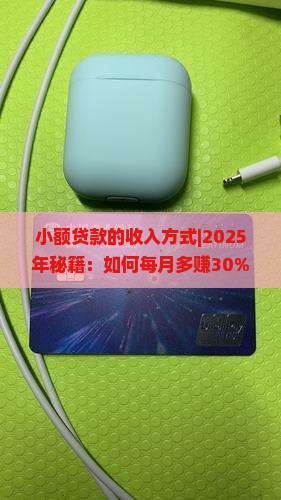 小额贷款的收入方式