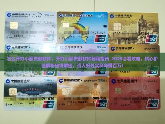 怎么开办小额贷款软件