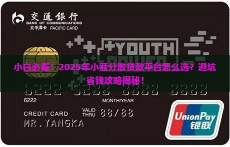 小额分散贷款平台