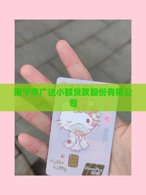 广西南宁广达小额贷款