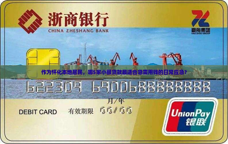 作为怀化本地居民，哪5家小额贷款最适合急需用钱的日常应急？