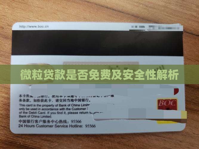 微粒贷款是否免费及安全性解析