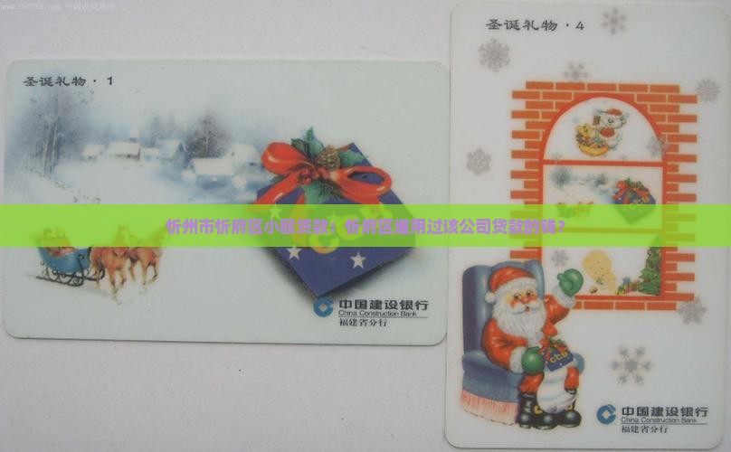 忻州市忻府区小额贷款：忻府区谁用过该公司贷款的钱？