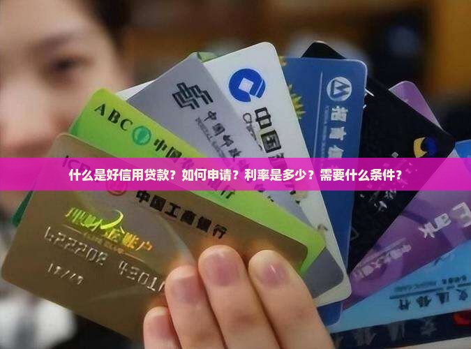 什么是好信用贷款？如何申请？利率是多少？需要什么条件？