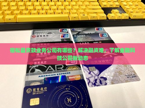 宿松县贷款业务公司有哪些？解决融资难，了解金融科技公司新动态