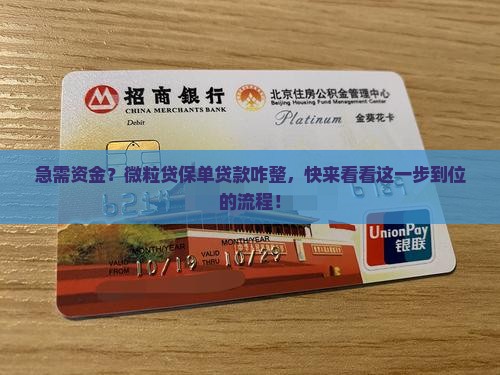 急需资金？微粒贷保单贷款咋整，快来看看这一步到位的流程！