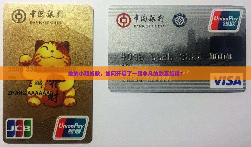 她的小额贷款，如何开启了一段非凡的致富旅程？