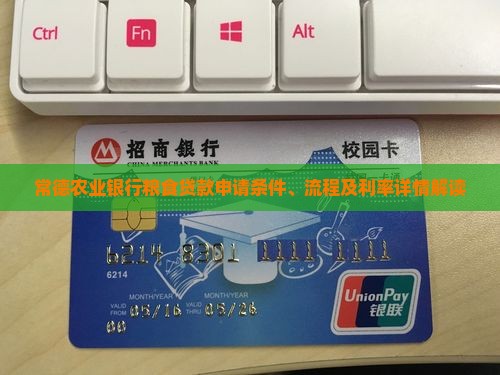 常德农业银行粮食贷款申请条件、流程及利率详情解读