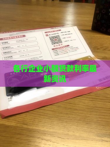 各行企业小额贷款利率最新资讯