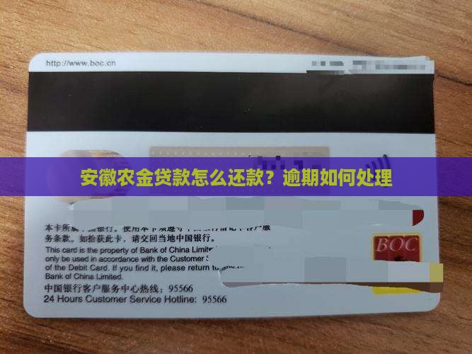 安徽农金贷款怎么还款？逾期如何处理