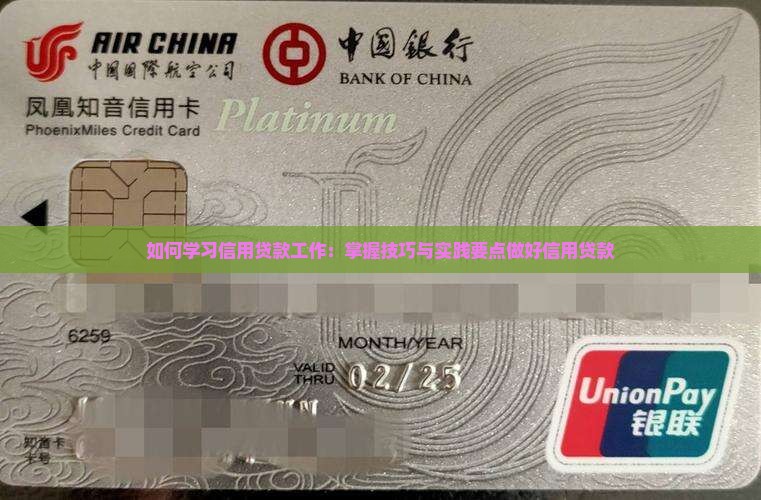 如何学习信用贷款工作：掌握技巧与实践要点做好信用贷款