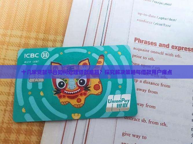 十几家贷款平台如何处理借款难题？探究解决策略与借款用户痛点