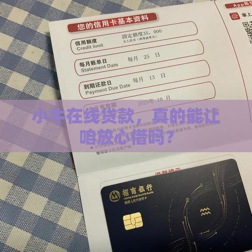 小牛在线贷款，真的能让咱放心借吗？