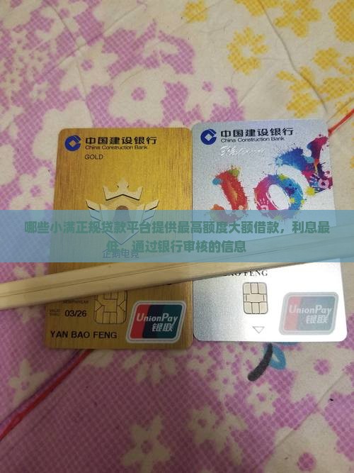 哪些小满正规贷款平台提供最高额度大额借款，利息最低，通过银行审核的信息