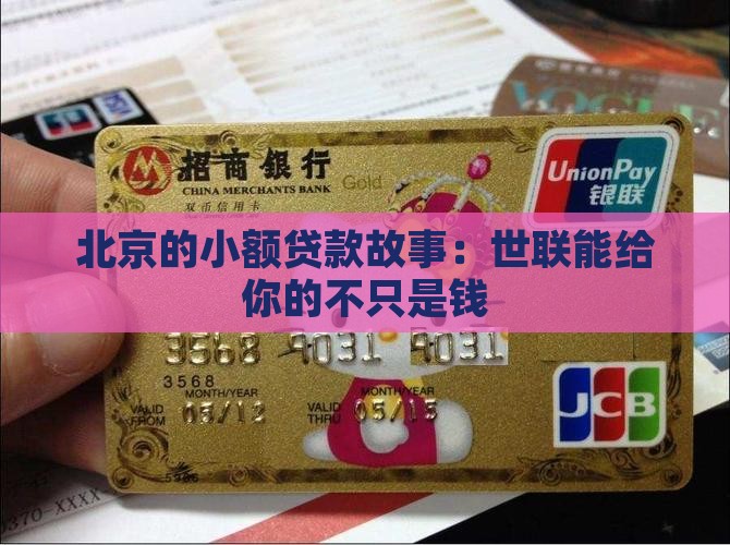 北京的小额贷款故事：世联能给你的不只是钱