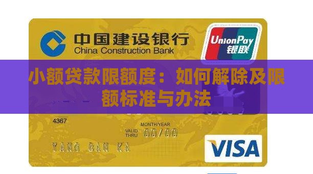 小额贷款限额度：如何解除及限额标准与办法
