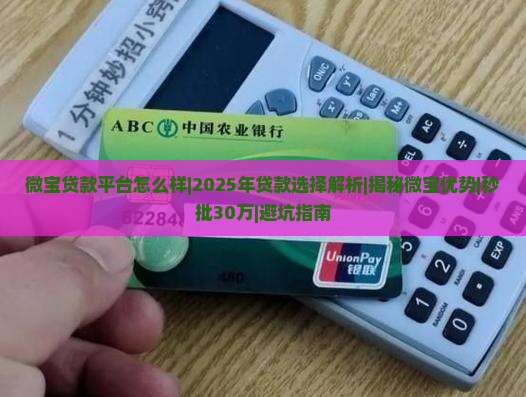 微宝贷款平台怎么样 微宝贷款平台怎么样