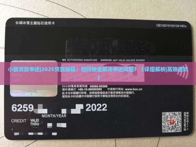小额贷款申述