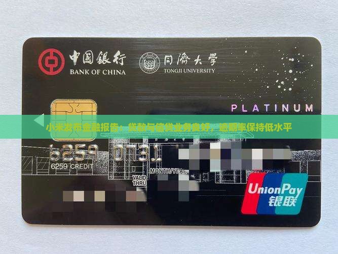 小米贷款保持良好的