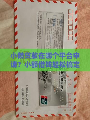 小鹅贷款在哪个平台申请
