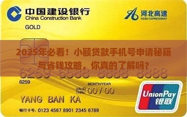 小额贷款手机号可以申请