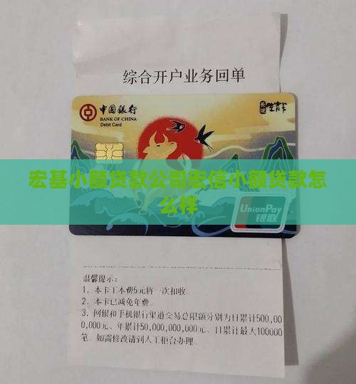 宏基小额贷款 宏基小额贷款