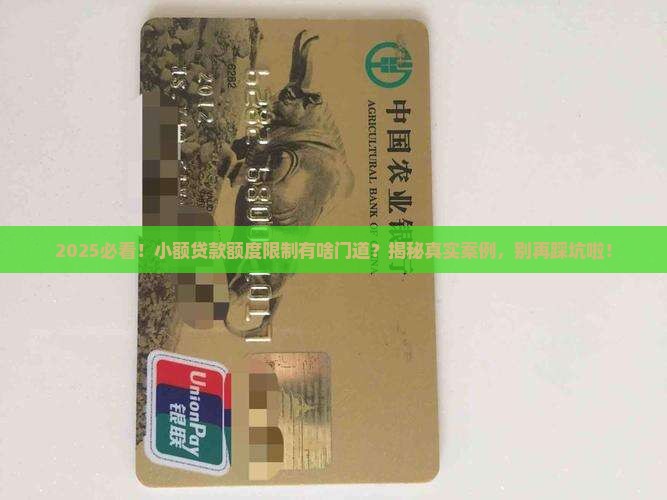 小额贷款有额度限制么嘛