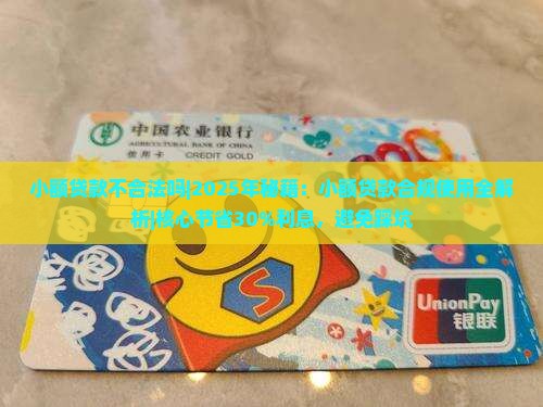 小额贷款不合法吗