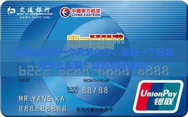 小额贷款欠一个月