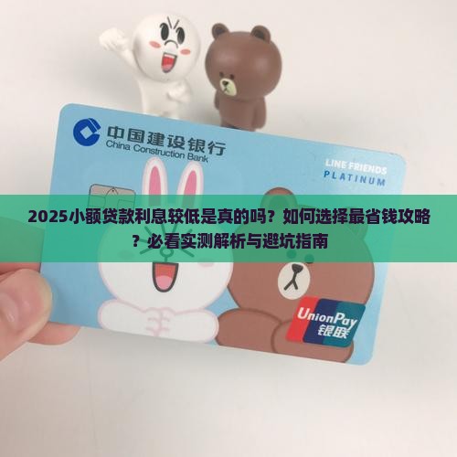 小额贷款利息较低的