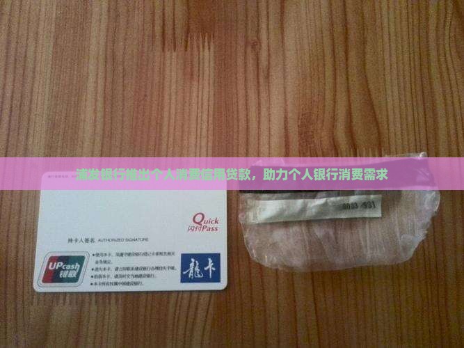 北京浦发个人信用贷款