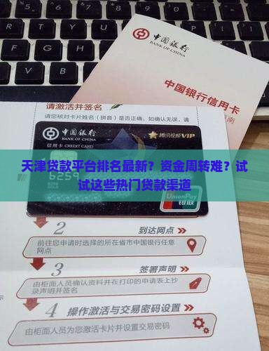 天津贷款平台排名最新？资金周转难？试试这些热门贷款渠道
