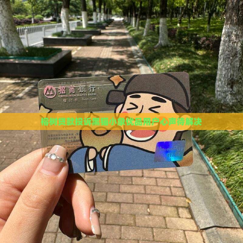 榕树贷款投诉黑猫小象优品用户心声待解决
