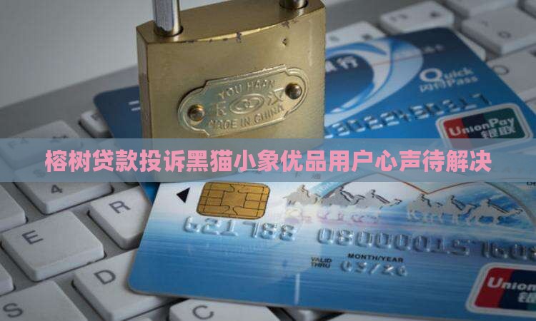 榕树贷款投诉黑猫小象优品用户心声待解决