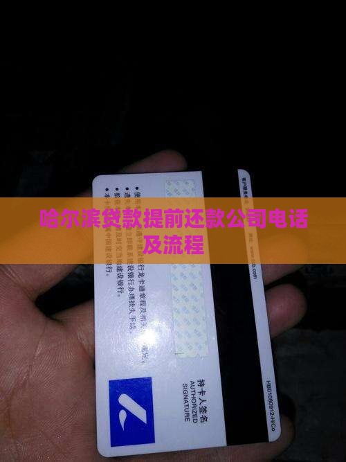 哈尔滨贷款提前还款公司电话及流程