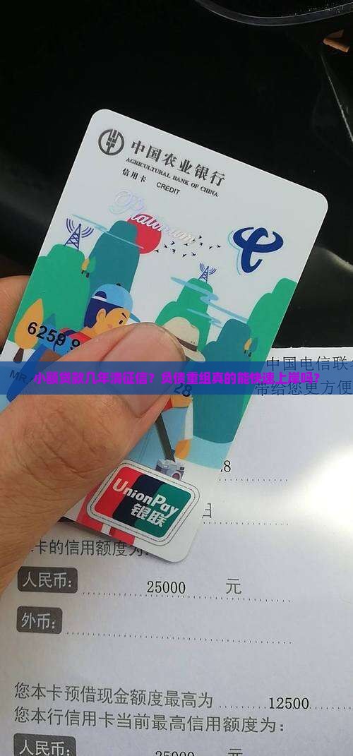 小额贷款几年清征信？负债重组真的能快速上岸吗？