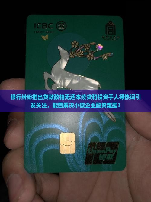 银行纷纷推出贷款政铂无还本续贷和投资于人等热词引发关注，能否解决小微企业融资难题？