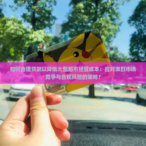 如何合理贷款以降低大型超市经营成本：应对激烈市场竞争与合规风险的策略？