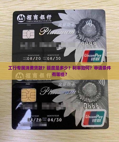 工行专属消费贷款？额度是多少？利率如何？申请条件有哪些？
