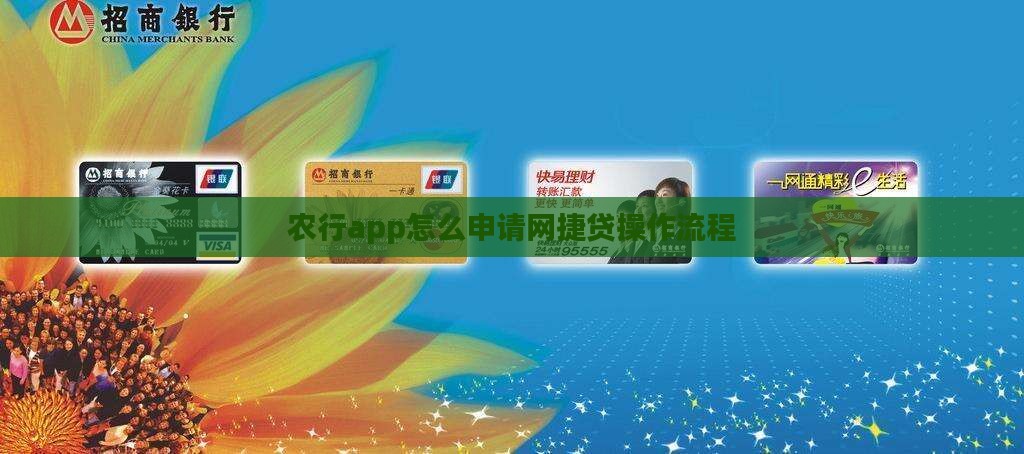 农行app怎么申请网捷贷操作流程