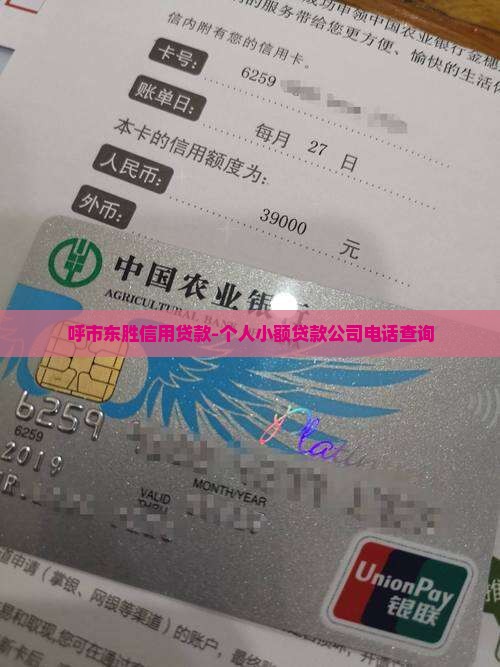呼市东胜信用贷款-个人小额贷款公司电话查询